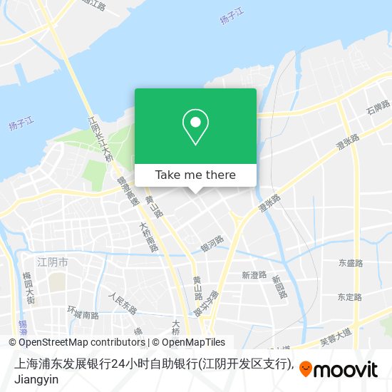 上海浦东发展银行24小时自助银行(江阴开发区支行) map