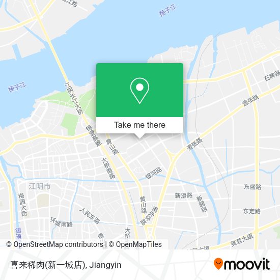 喜来稀肉(新一城店) map