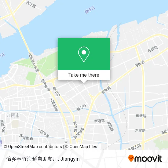 怡乡春竹海鲜自助餐厅 map