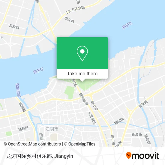 龙涛国际乡村俱乐部 map