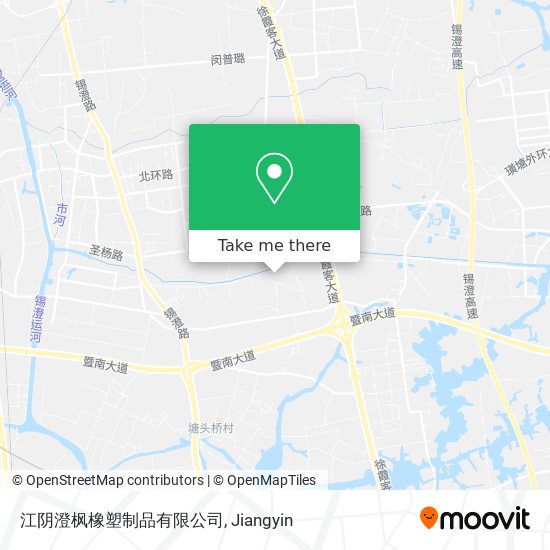 江阴澄枫橡塑制品有限公司 map