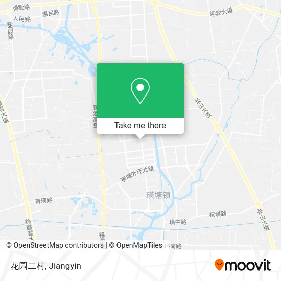花园二村 map