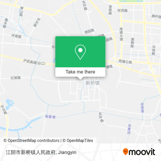 江阴市新桥镇人民政府 map
