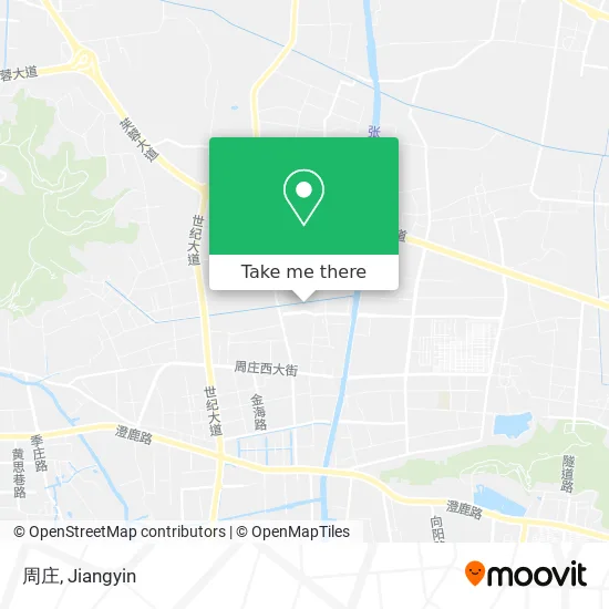 周庄 map