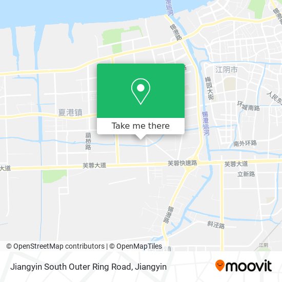 Jiangyin South Outer Ring Road map