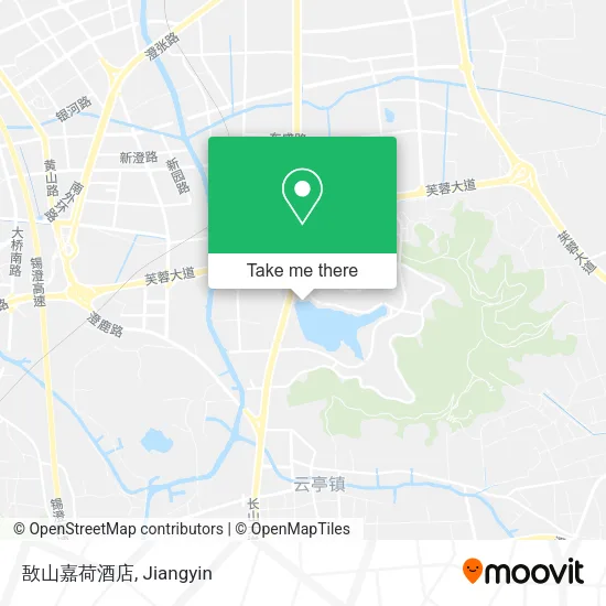敔山嘉荷酒店 map