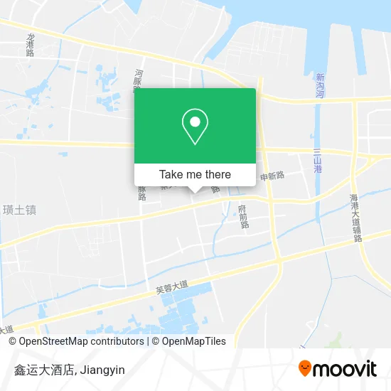 鑫运大酒店 map