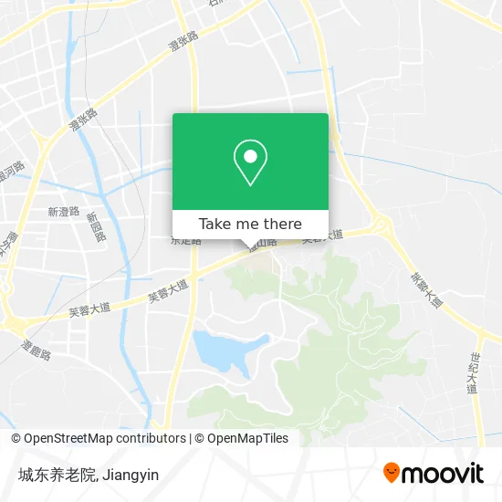 城东养老院 map