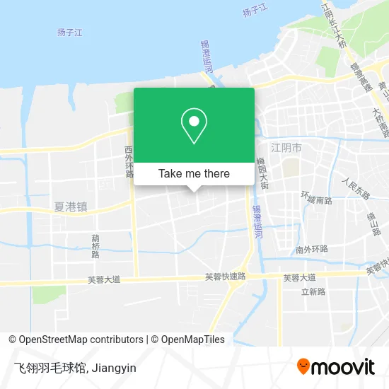 飞翎羽毛球馆 map