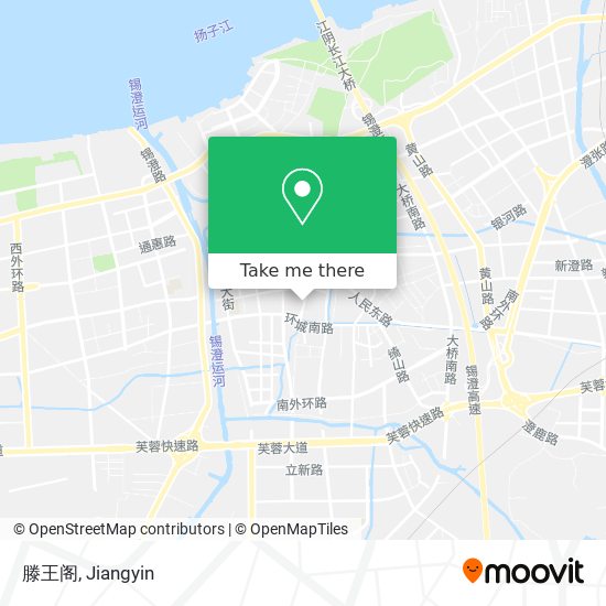 滕王阁 map