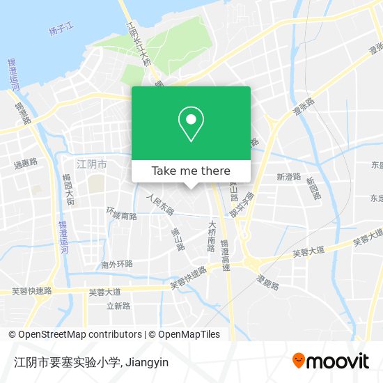 江阴市要塞实验小学 map