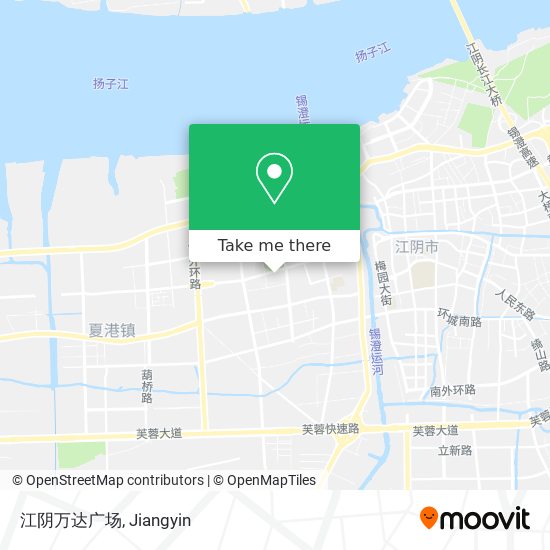 江阴万达广场 map