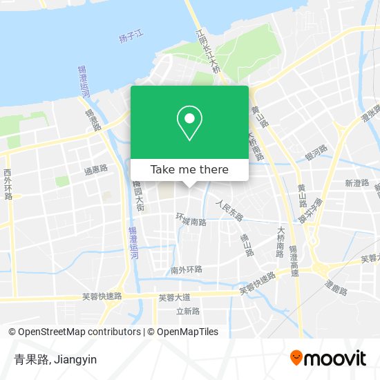 青果路 map