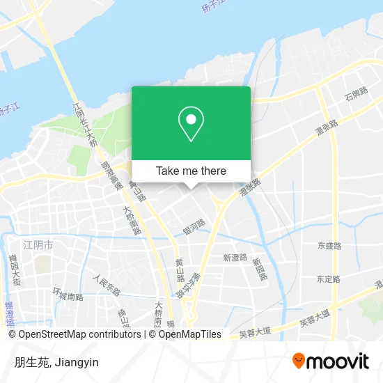 朋生苑 map
