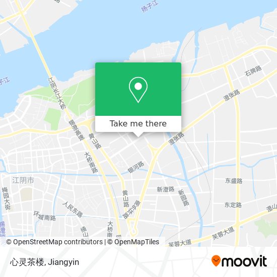 心灵茶楼 map