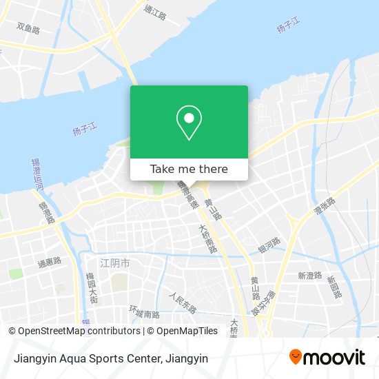 Jiangyin Aqua Sports Center map