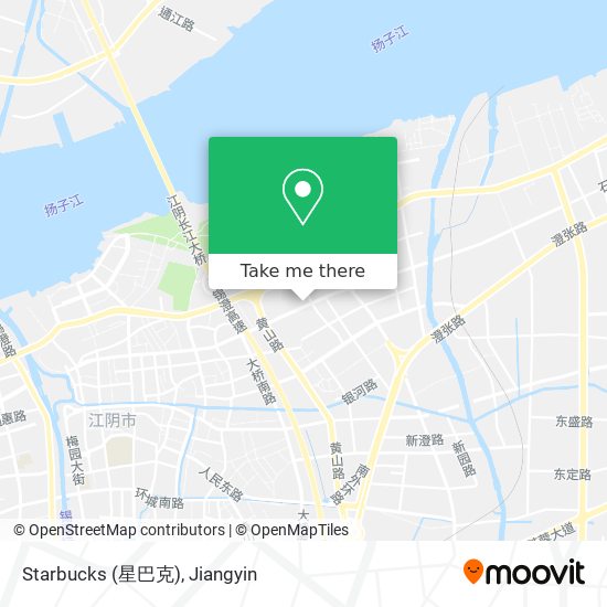 Starbucks (星巴克) map