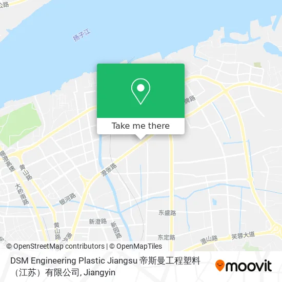 DSM Engineering Plastic Jiangsu 帝斯曼工程塑料（江苏）有限公司 map