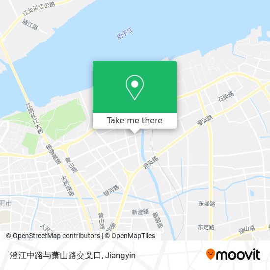 澄江中路与萧山路交叉口 map