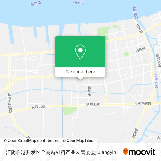 江阴临港开发区金属新材料产业园管委会 map
