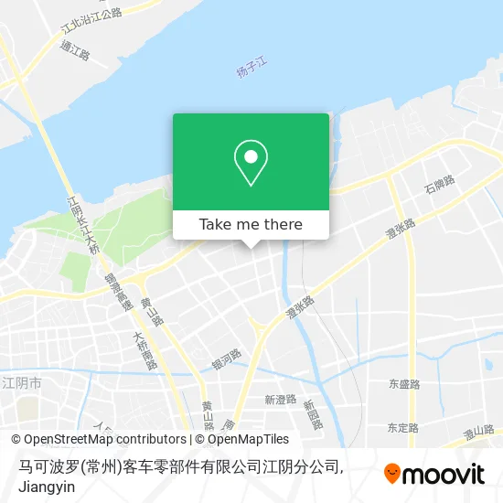 马可波罗(常州)客车零部件有限公司江阴分公司 map