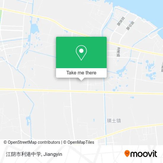 江阴市利港中学 map