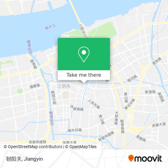 朝阳关 map