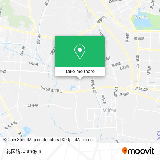 花园路 map