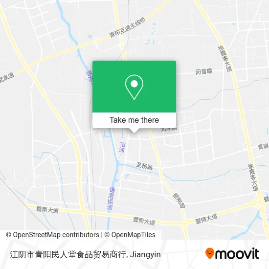 江阴市青阳民人堂食品贸易商行 map