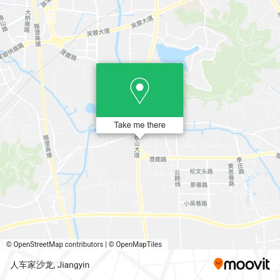 人车家沙龙 map