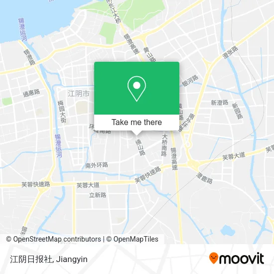 江阴日报社 map
