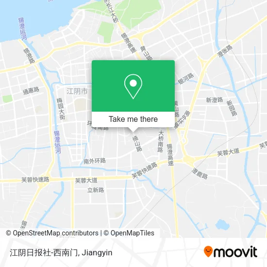 江阴日报社-西南门 map