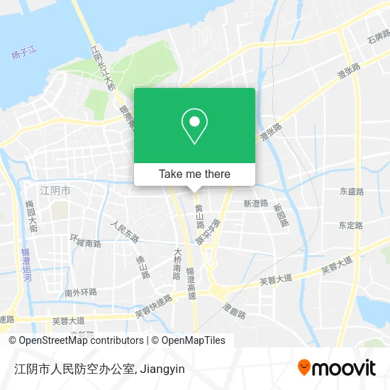 江阴市人民防空办公室 map