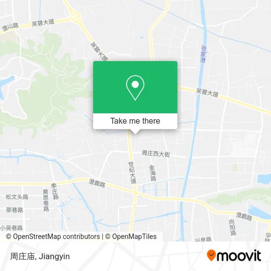 周庄庙 map