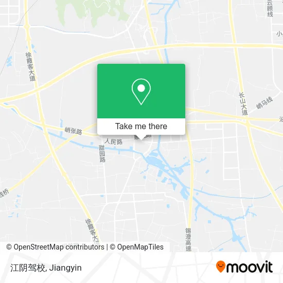 江阴驾校 map