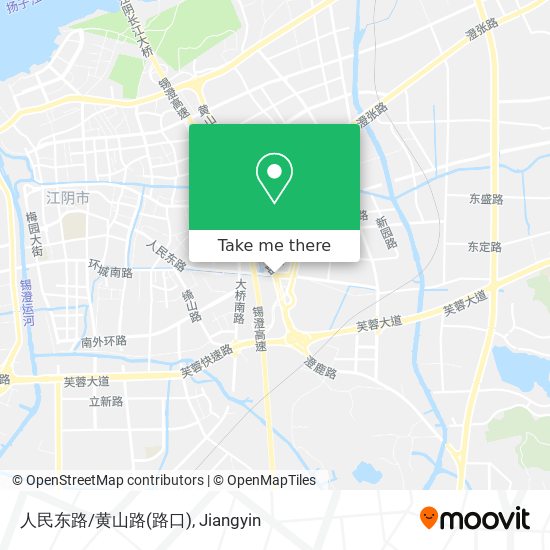 人民东路/黄山路(路口) map