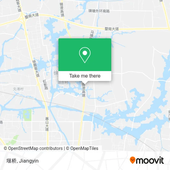堰桥 map