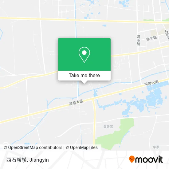 西石桥镇 map