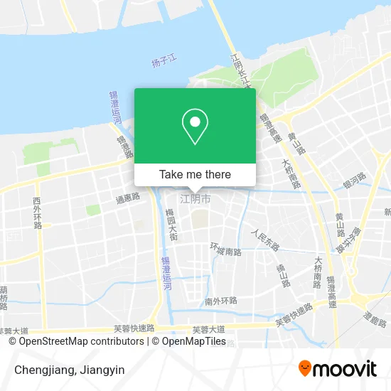 Chengjiang map
