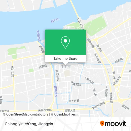 Chiang-yin-ch’eng map