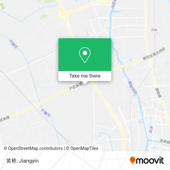 黄桥 map