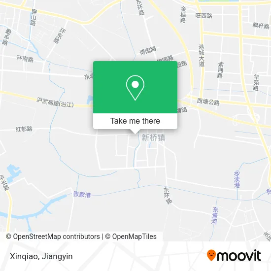 Xinqiao map