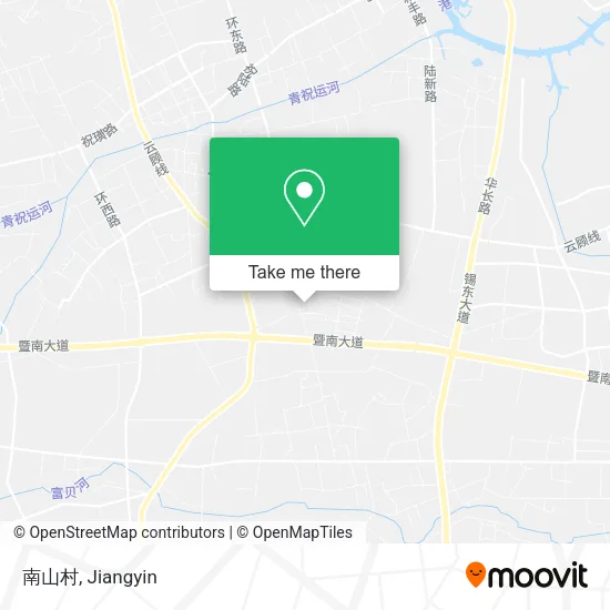 南山村 map