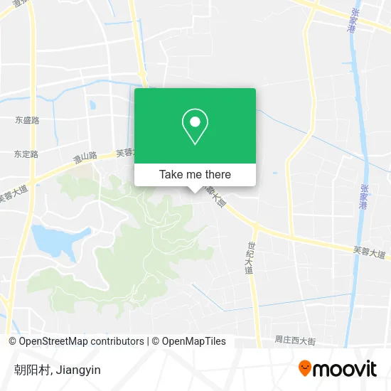 朝阳村 map