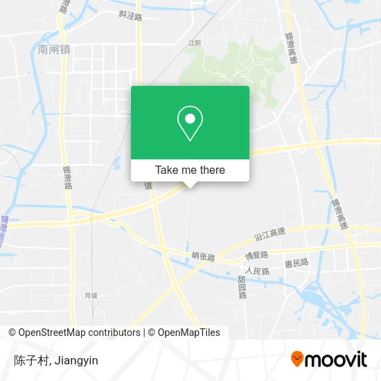 陈子村 map