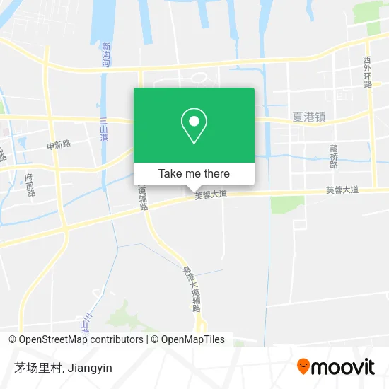 茅场里村 map
