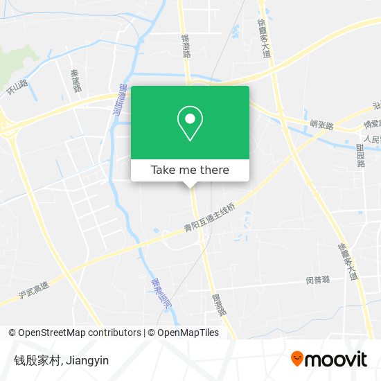 钱殷家村 map