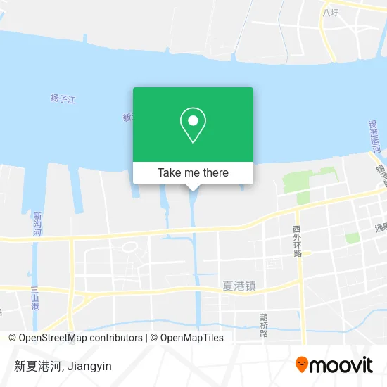 新夏港河 map