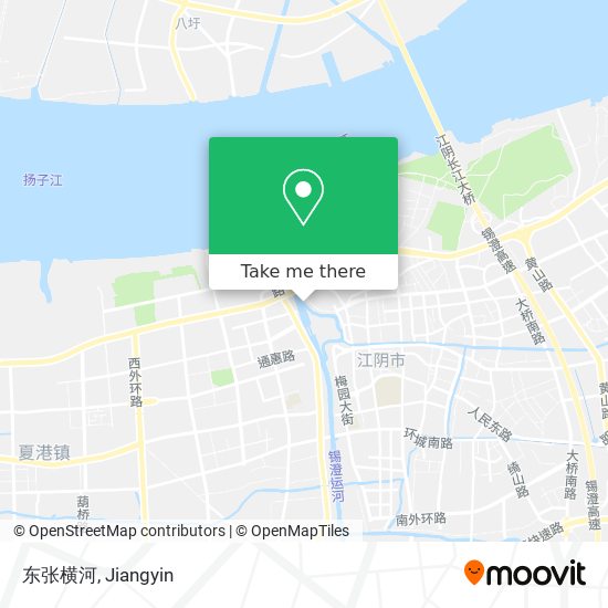东张横河 map
