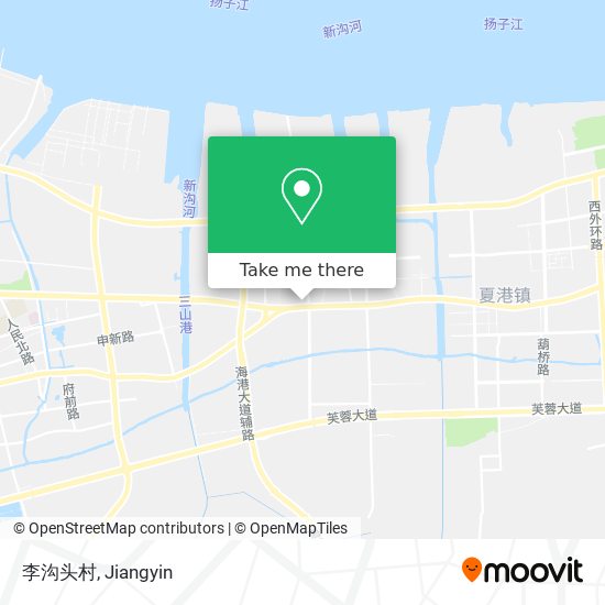 李沟头村 map